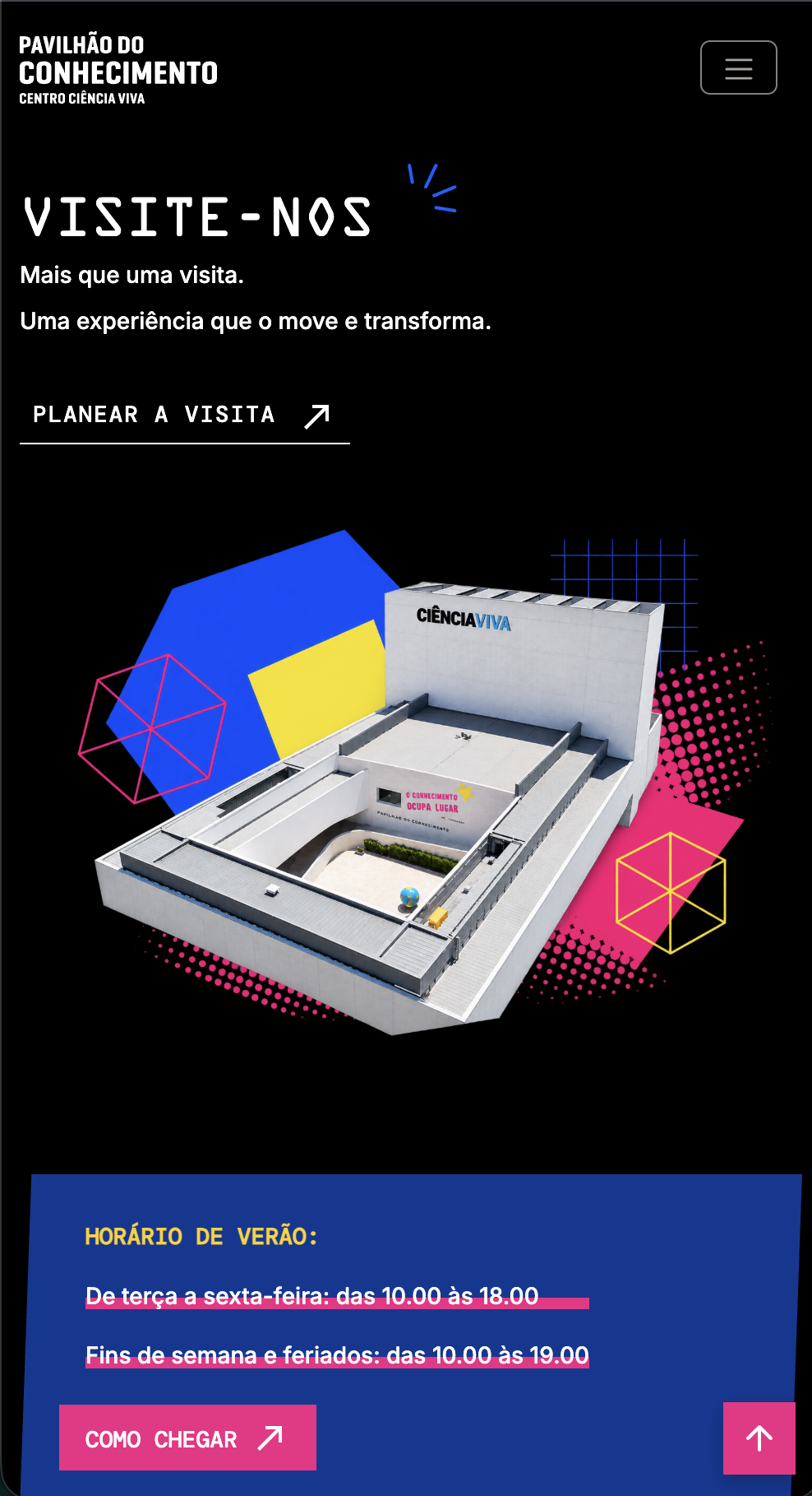 Secção Visite-nos